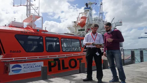 Christchurch company produces VR pilot training app for Ports of Auckland