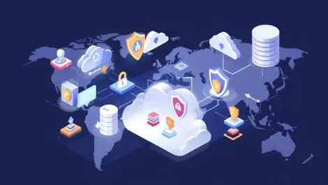 It infrastructure monitoring security automation data protection asia pacific africa map