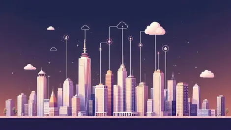 Apac isometric city skyline cloud data streaming partnerships