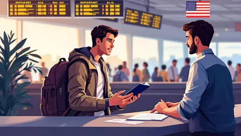 Mumbai airport traveler passport visa support agent us colors