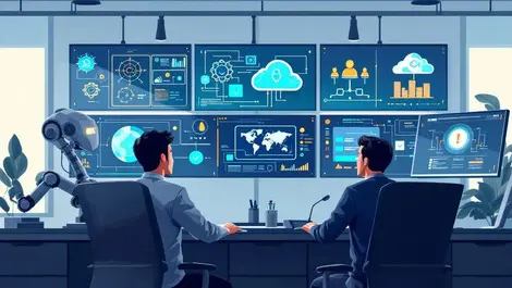 Enterprise soc analysts cloud automation robotic arm diagrams