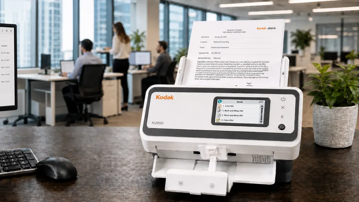 Kodak Alaris launches N2000 series scanners for offices
